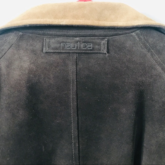 Nautica Genuine Leather Suede Brown & Tan … - Picture 6 of 6